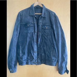 The Kooples indigo denim jacket Large